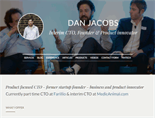 Tablet Screenshot of danjacobs.com